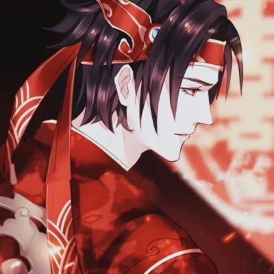 唯美情侣头像动漫