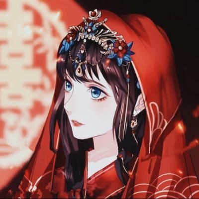 唯美情侣头像动漫