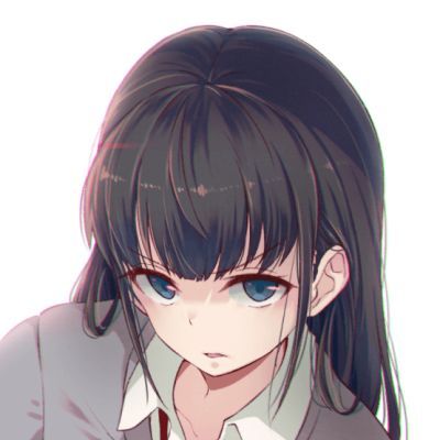 动漫女生一脸嫌弃生气头像