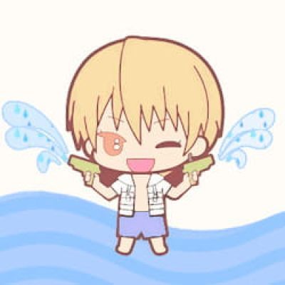 黑子的篮球夏日海岸风Q版头像