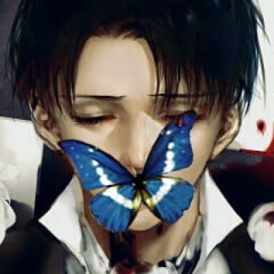 超帅男神 利威尔兵长手绘头像