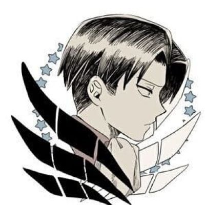 超帅男神 利威尔兵长手绘头像