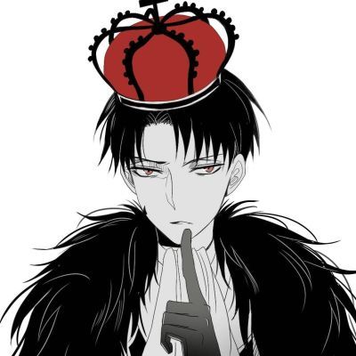 超帅男神 利威尔兵长手绘头像