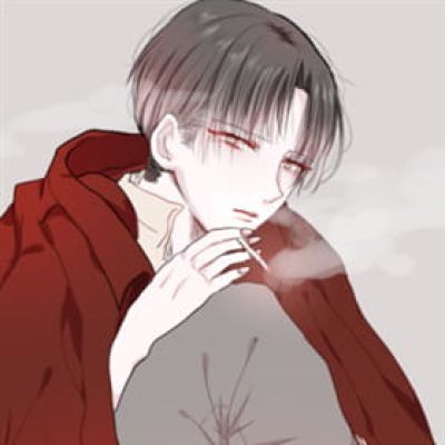 超帅男神 利威尔兵长手绘头像