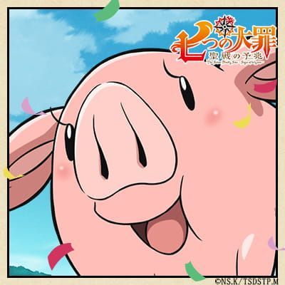 七大罪特别篇：圣战的预兆 官方纪念头像一组