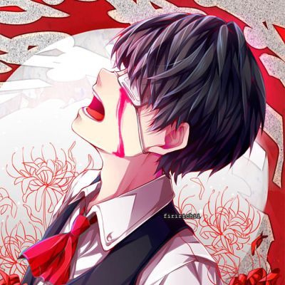 国民小天使 金木研同人插画头像