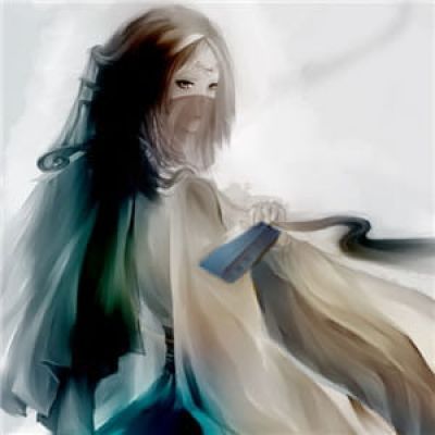 今欲觅此类，徒然捞月影 动漫古风头像