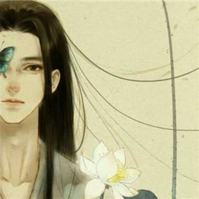 今欲觅此类，徒然捞月影 动漫古风头像