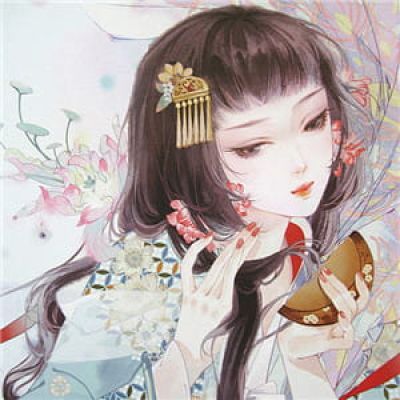 今欲觅此类，徒然捞月影 动漫古风头像