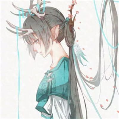 今欲觅此类，徒然捞月影 动漫古风头像