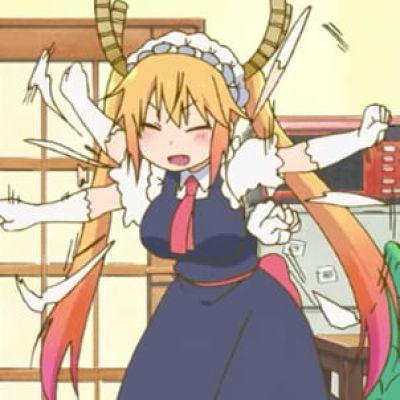 小林家的女仆龙 超可爱动漫qq头像！