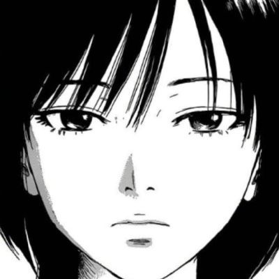 日系黑白病娇女生头像