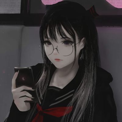 久别重逢 别来无恙 二次元动漫女生头像