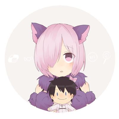 与你一起 二次元动漫女生头像