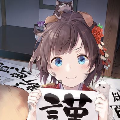 与你一起 二次元动漫女生头像