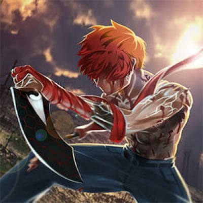 无限剑制 红A动漫男头像