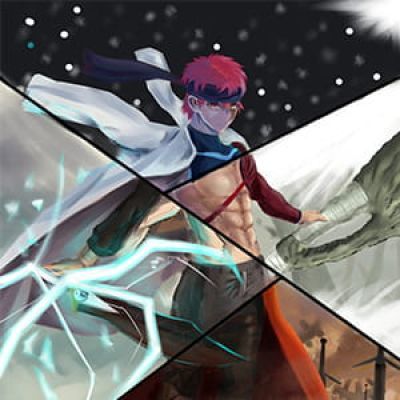 无限剑制 红A动漫男头像