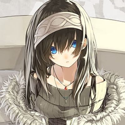 想做你的例外 二次元头像女生呆萌	