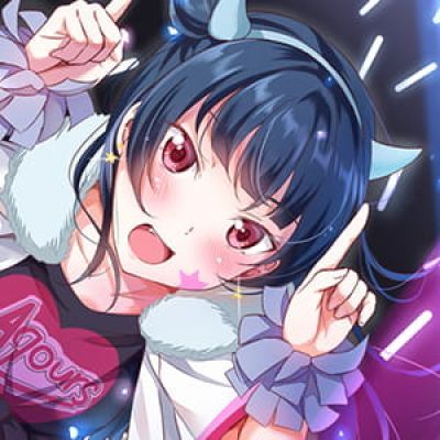 超喜欢你 唯美二次元动漫女生头像