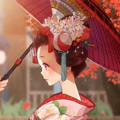 超喜欢你 唯美二次元动漫女生头像