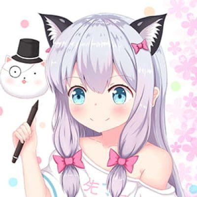 世界上果然是存在着 认真的微笑 这种东西的 二次元头像女生呆萌