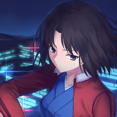 《空之境界》两仪式 二次元女生头像