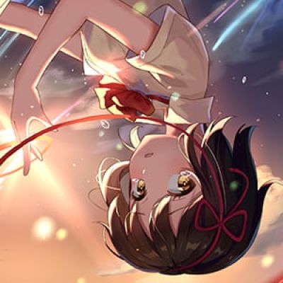 《你的名字》水宫三叶 二次元头像女生呆萌