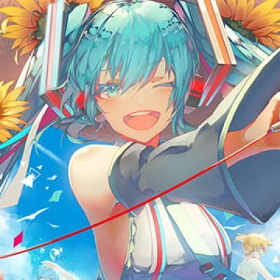 《初音未来》Miku 二次元头像女生呆萌