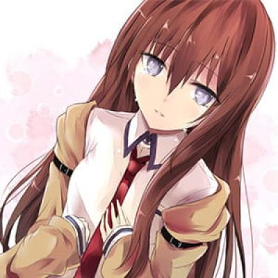 《命运石之门》牧濑红莉栖 二次元头像女生呆萌