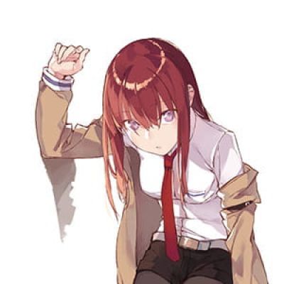 《命运石之门》牧濑红莉栖 二次元头像女生呆萌