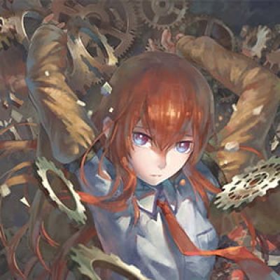 《命运石之门》牧濑红莉栖 二次元头像女生呆萌