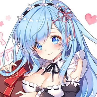 《蕾姆》 二次元头像女生呆萌