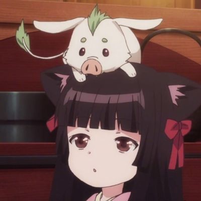 把握现在 可爱二次元情侣头像