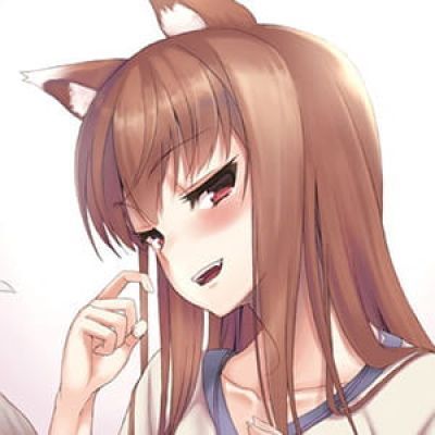 《贤狼赫萝》 二次元头像女生呆萌