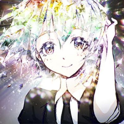 宝石之国 钻石 二次元头像女生呆萌