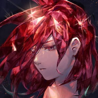 宝石之国 辰砂 二次元头像女生呆萌