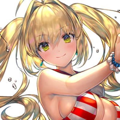 Fate 尼禄 二次元头像女生呆萌