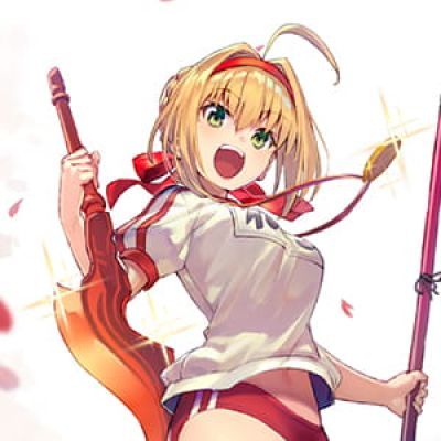 Fate 尼禄 二次元头像女生呆萌