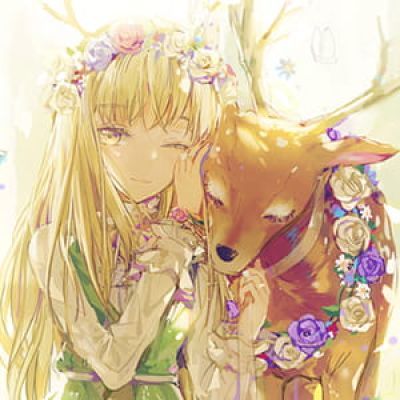 我们生活在 怀疑梦想论的世界上 二次元头像女生呆萌