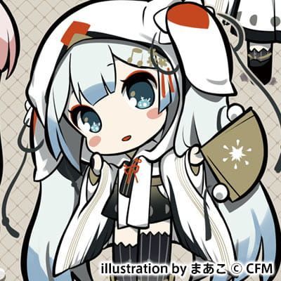 2018雪初音  二次元头像女生呆萌