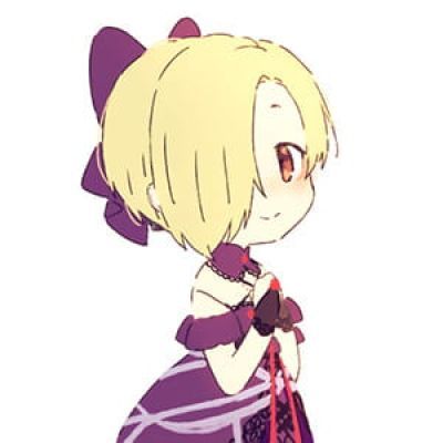 真的很喜欢你 二次元动漫女生头像