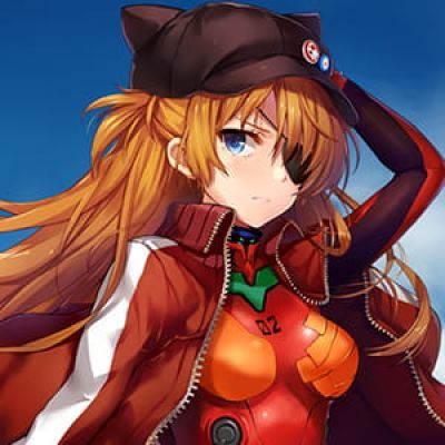 《惣流·明日香·兰格雷》 二次元头像女生呆萌