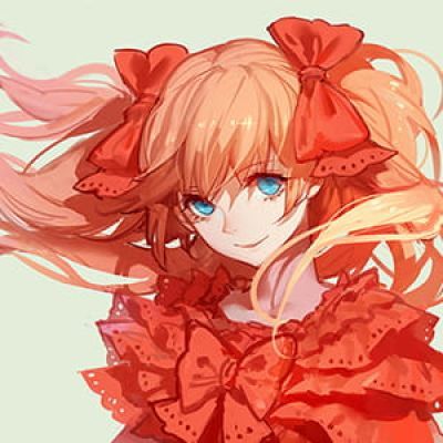 《惣流·明日香·兰格雷》 二次元头像女生呆萌