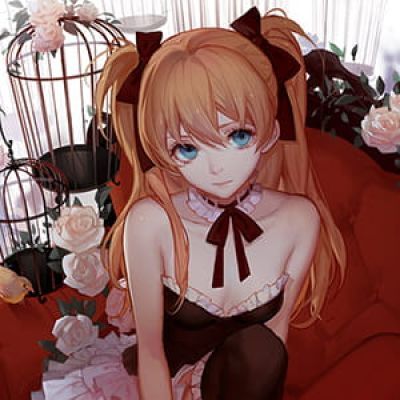 《惣流·明日香·兰格雷》 二次元头像女生呆萌