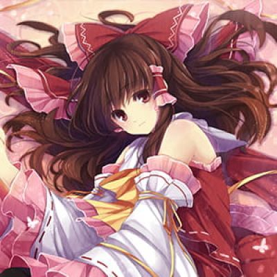 【博丽灵梦】二次元头像女生呆萌