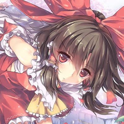 【博丽灵梦】二次元头像女生呆萌