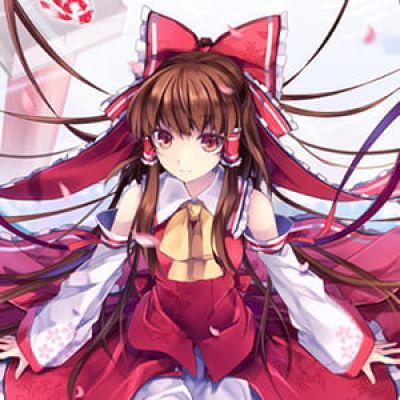 【博丽灵梦】二次元头像女生呆萌