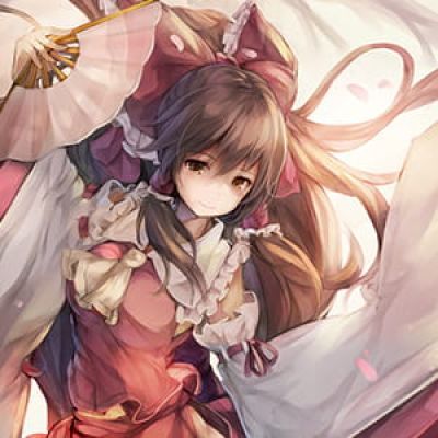 【博丽灵梦】二次元头像女生呆萌