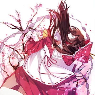 【博丽灵梦】二次元头像女生呆萌