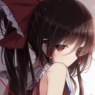 【博丽灵梦】二次元头像女生呆萌 第二辑